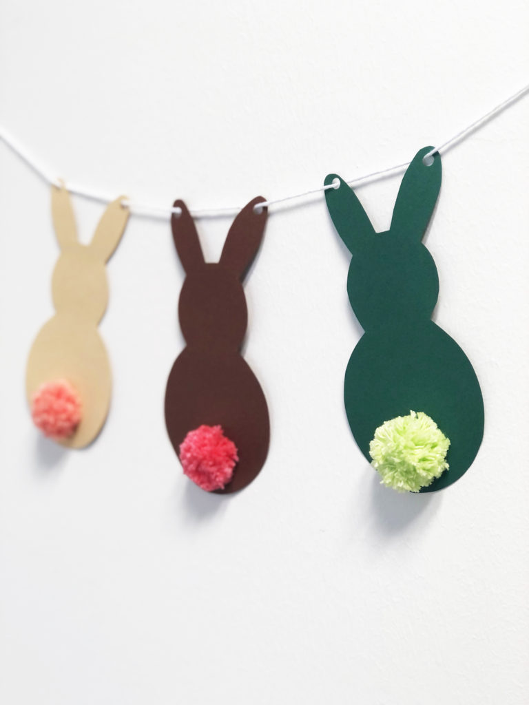 Basteltipp: Osterhasengirlande