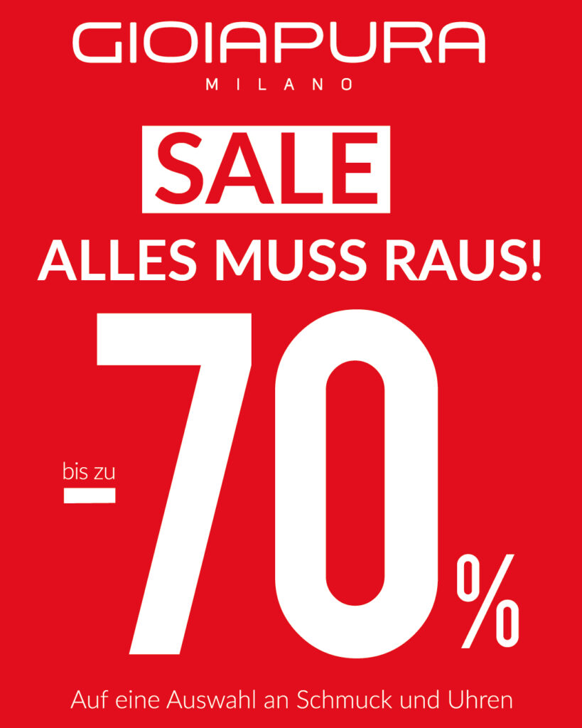 SUMMER SALE bei GioiaPura Milano